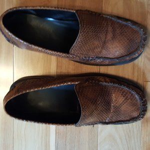 Brown loafers